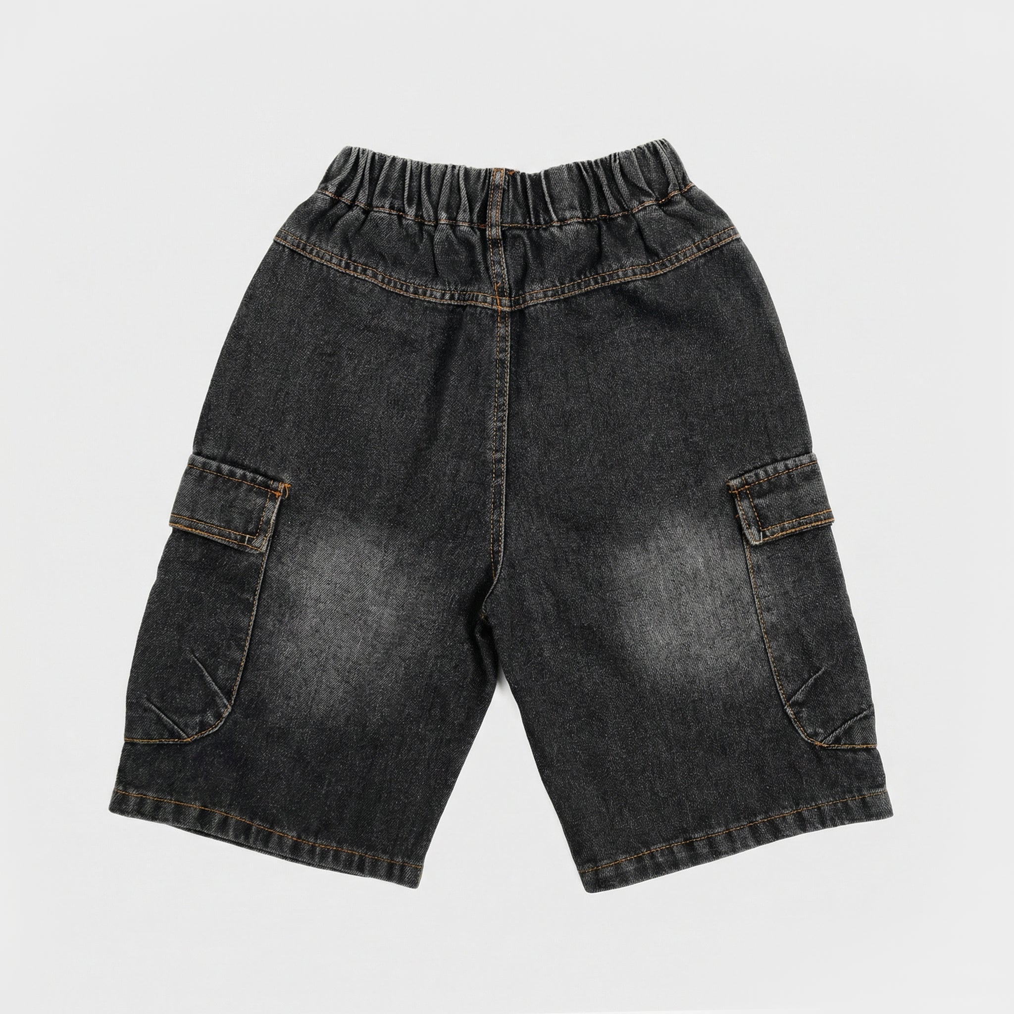 Double Side Pocket Denim Denim Black Boy
