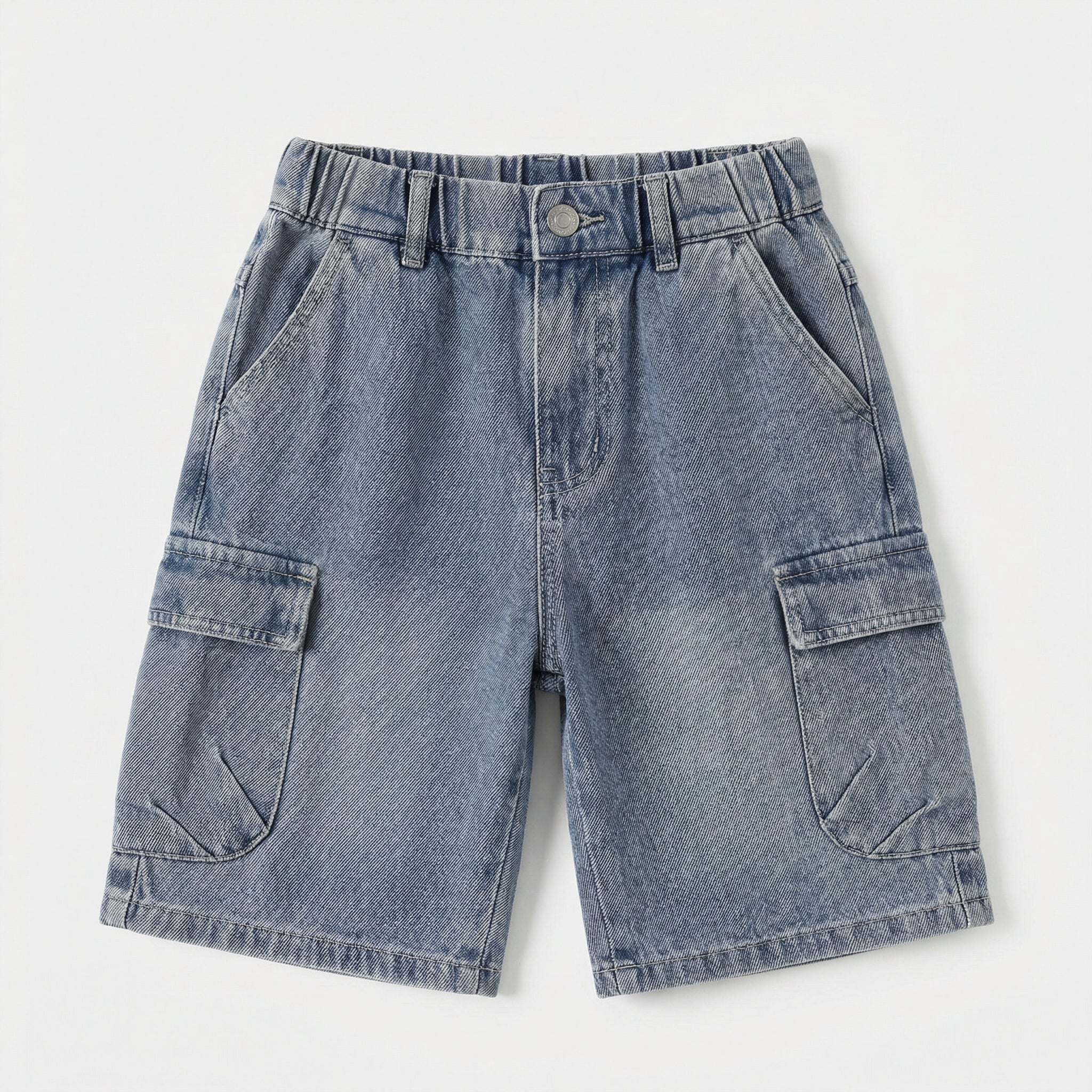 Double Side Pocket Denim Denim Blue Boy