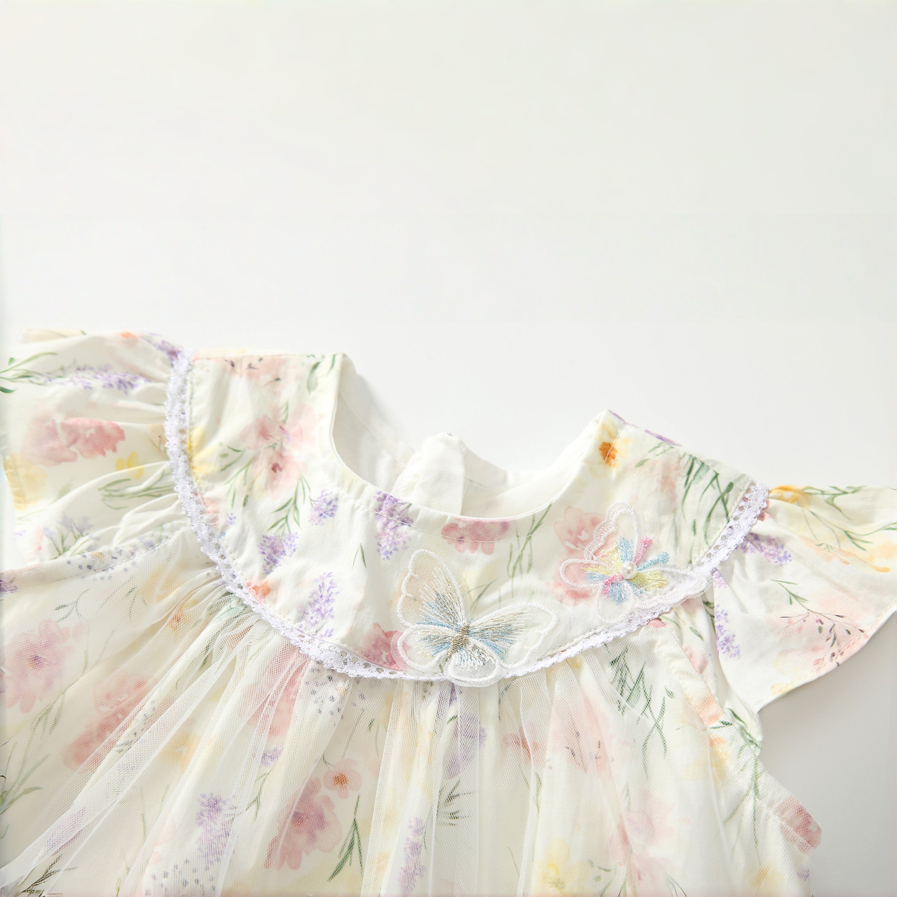 Printed Tulle Dress Girl