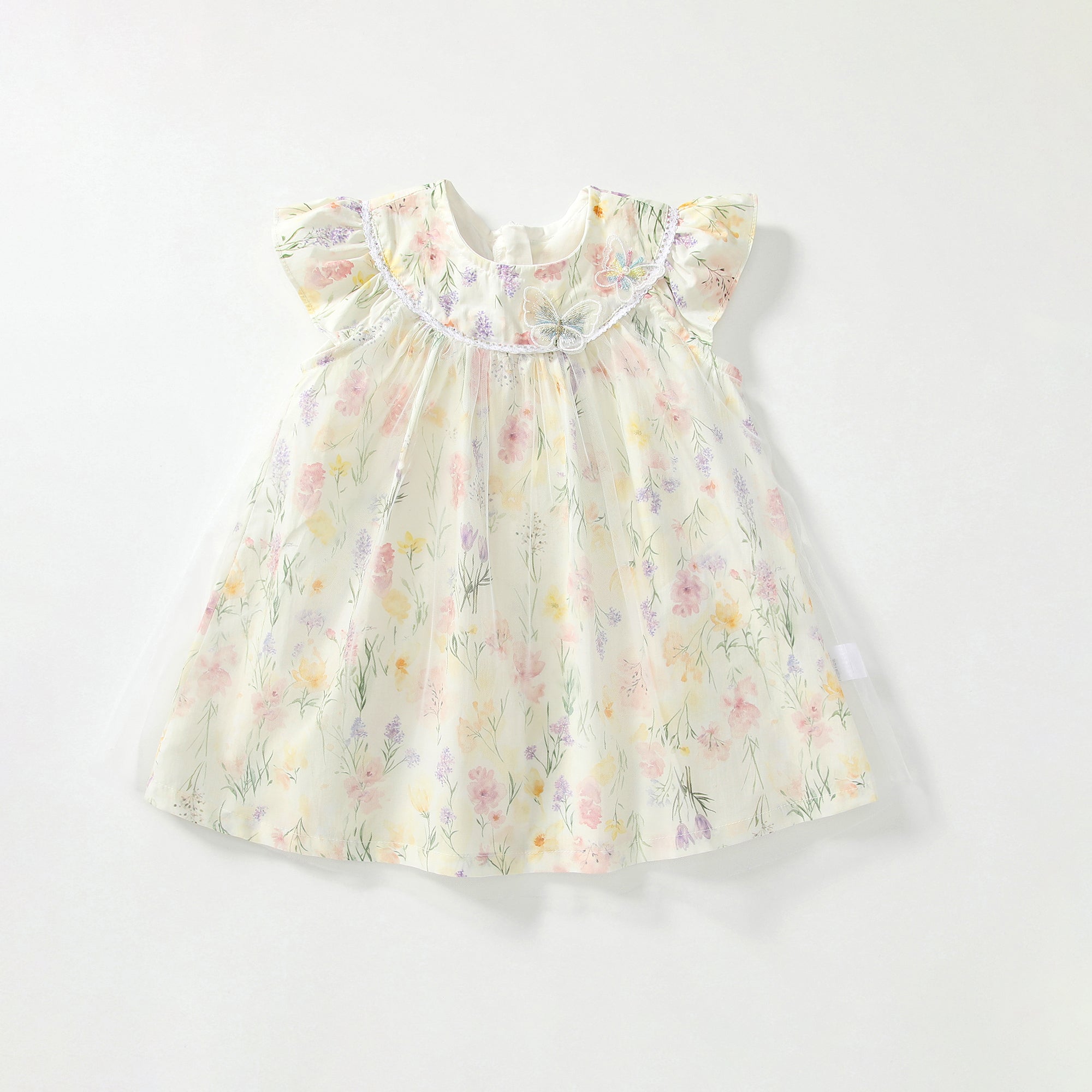 Printed Tulle Dress Girl