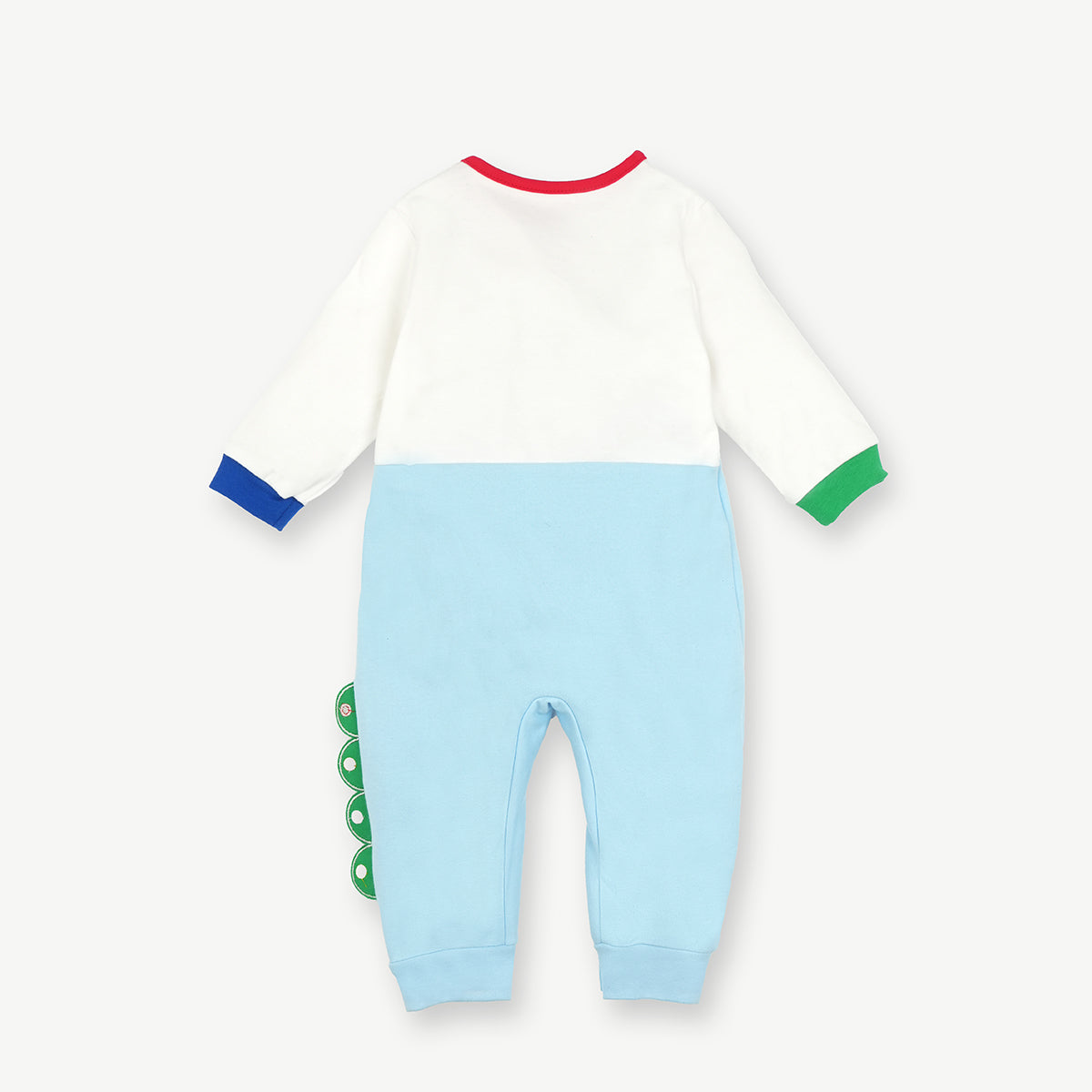 3-18 Months Cotton Faux Two-Piece Romper