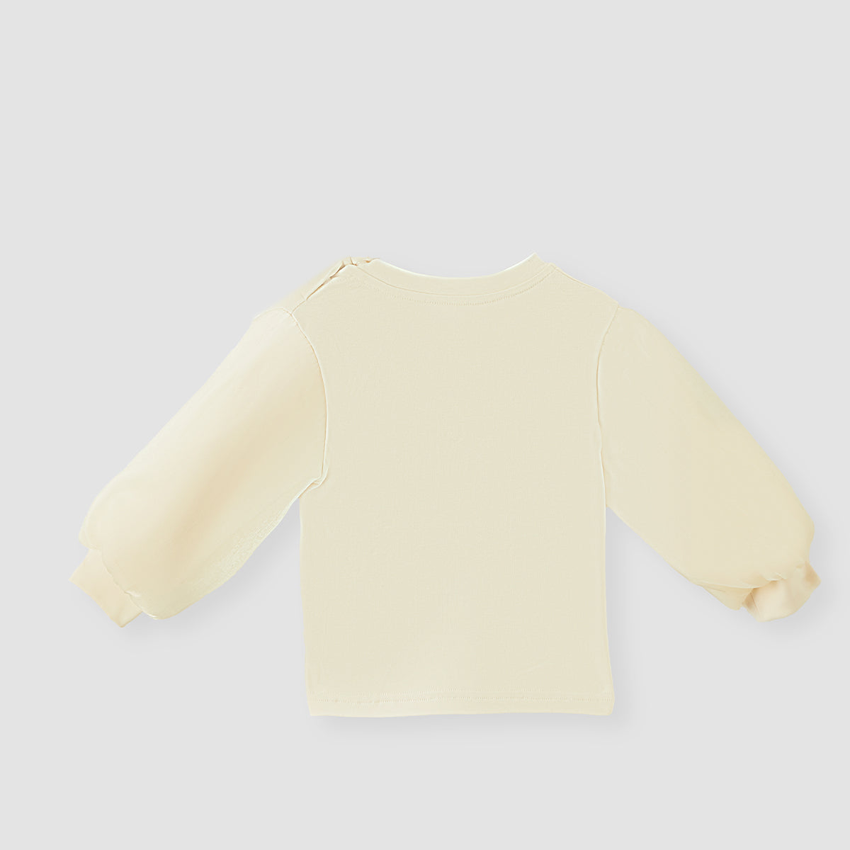 12M–4Y Loose-Sleeve Embroidered Top