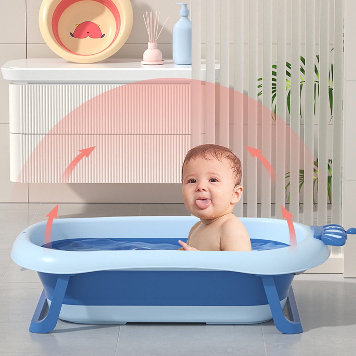 Foldable Baby Bathtub