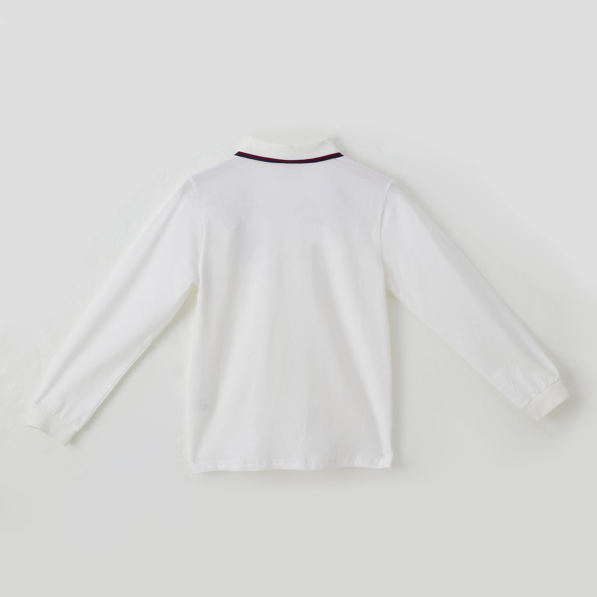 6-12 Years Preppy Style Embroidered Polo Shirt