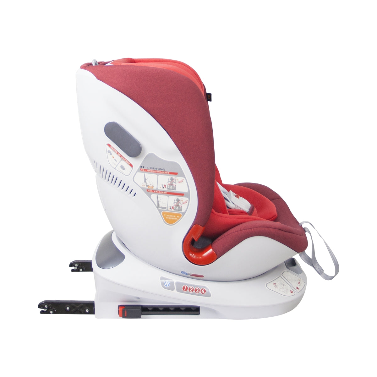 360° Rotatable Portable Baby Car Safety Seat