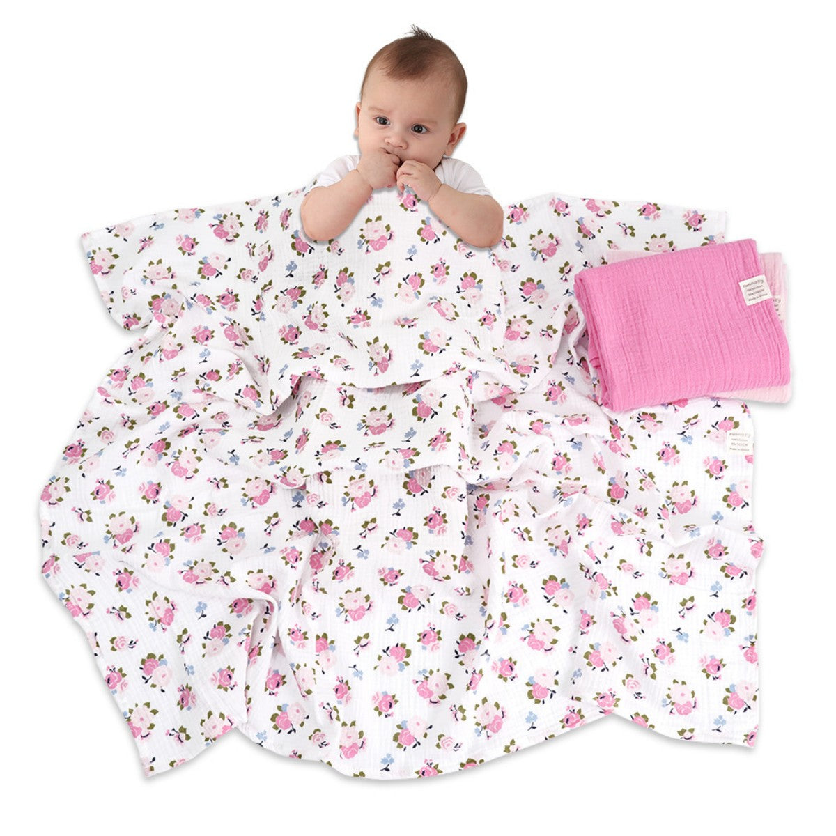 3-Pack Pure Cotton Baby Gauze Towels