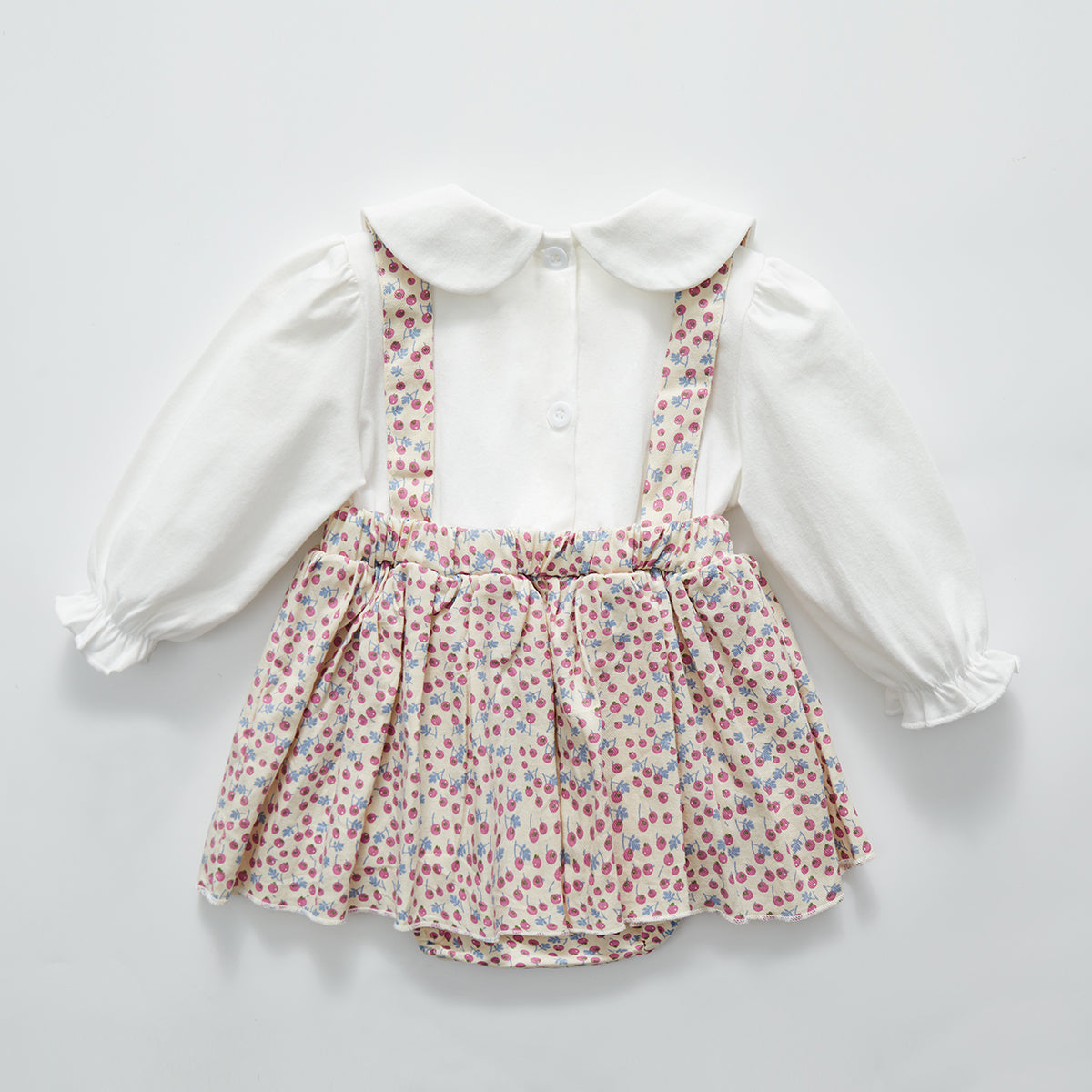 0-18 Months Cotton Lace Polka Dress