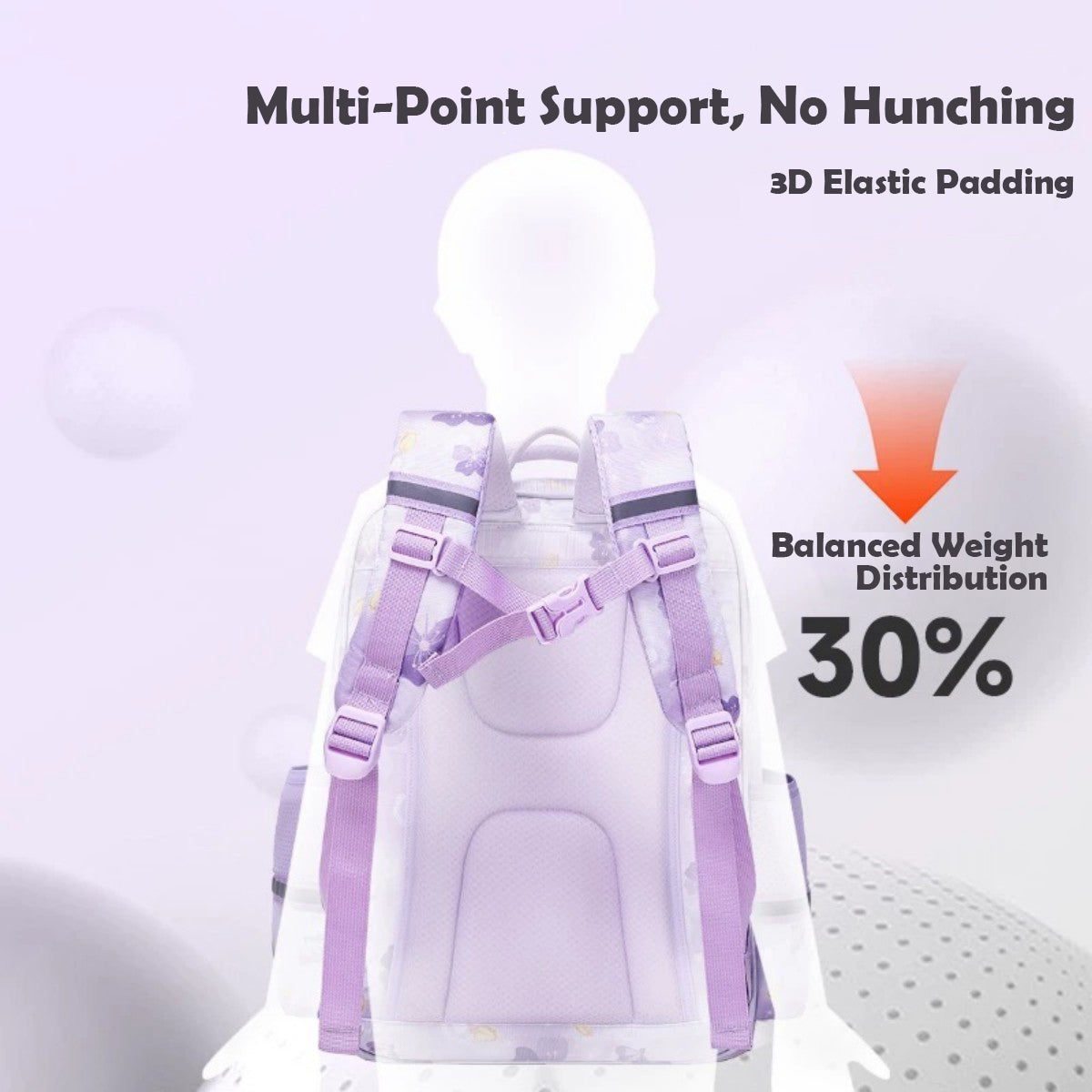 Large-Capacity Lightweight Backpack