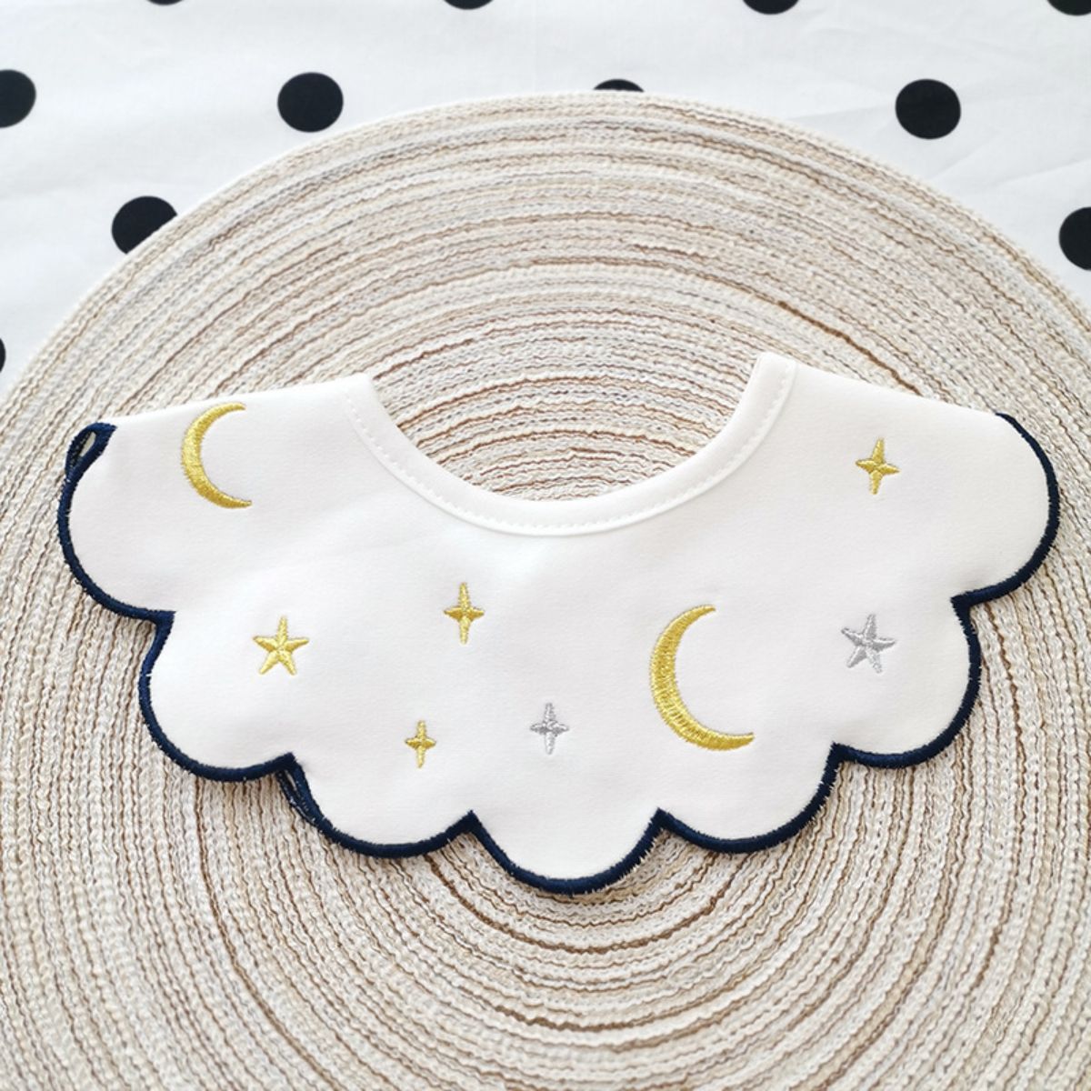 360° Rotatable Cotton Baby Bibs 3pcs