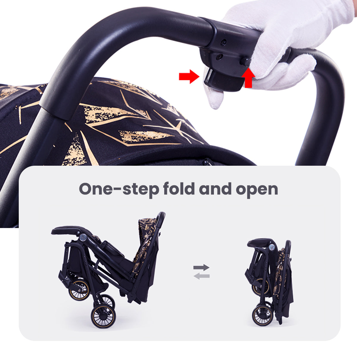 Lightweight Pocket Baby Stroller – Foldable & Reclining