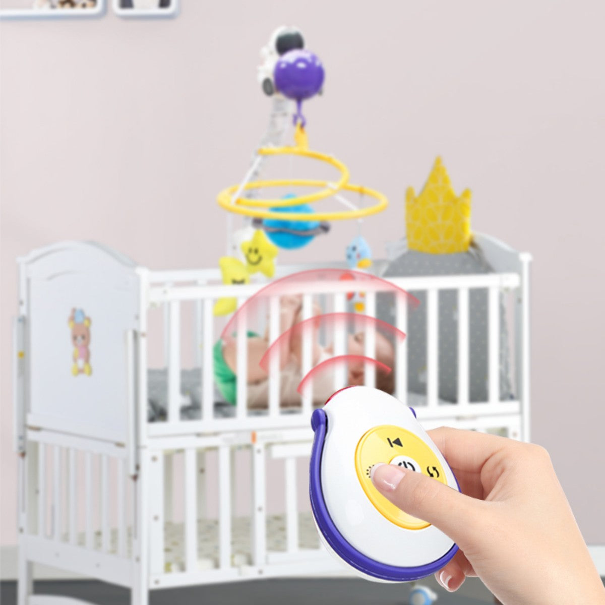 Baby Space Traveler Crib Mobile