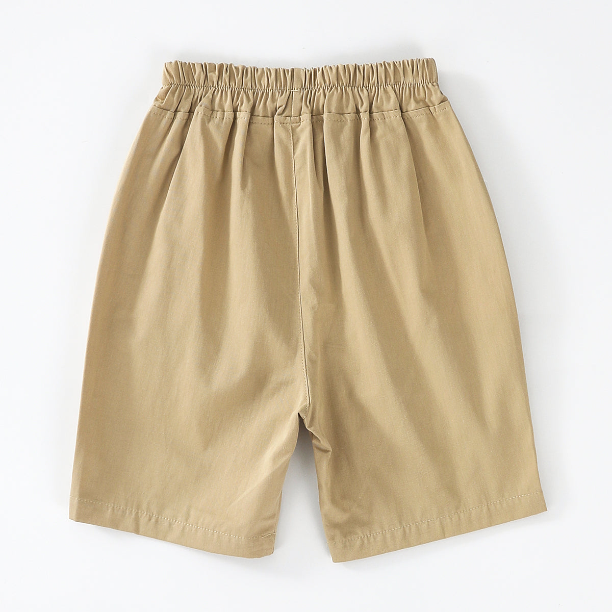 Bear Embroidery Woven Shorts