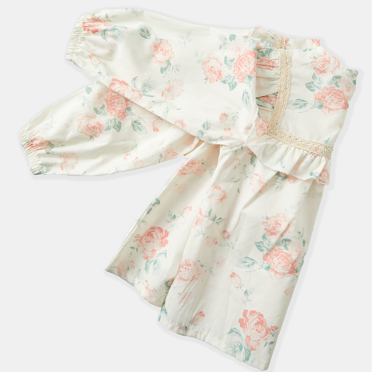 2–7 Years Cotton Embroidered Collared Shirt