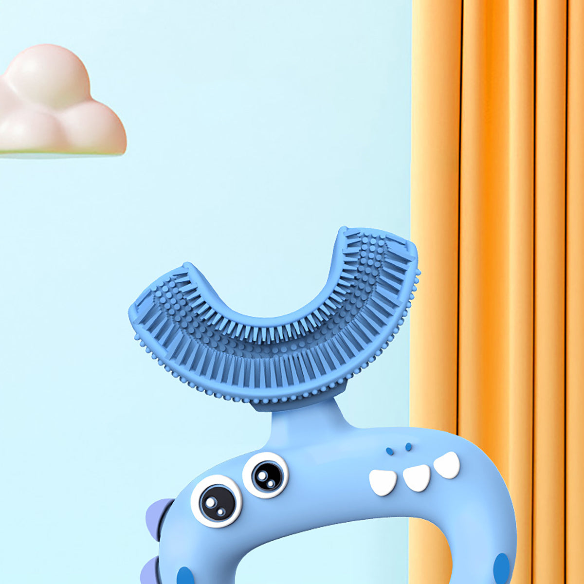 U-Shaped Manual Toothbrush