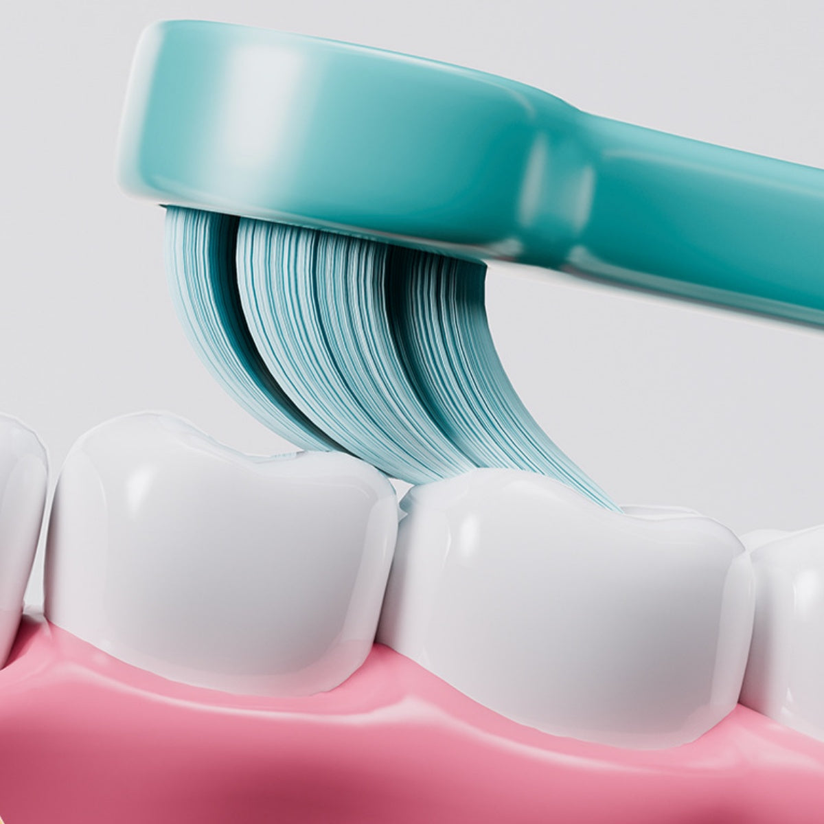 Cartoon Duck Suction Baby Toothbrush