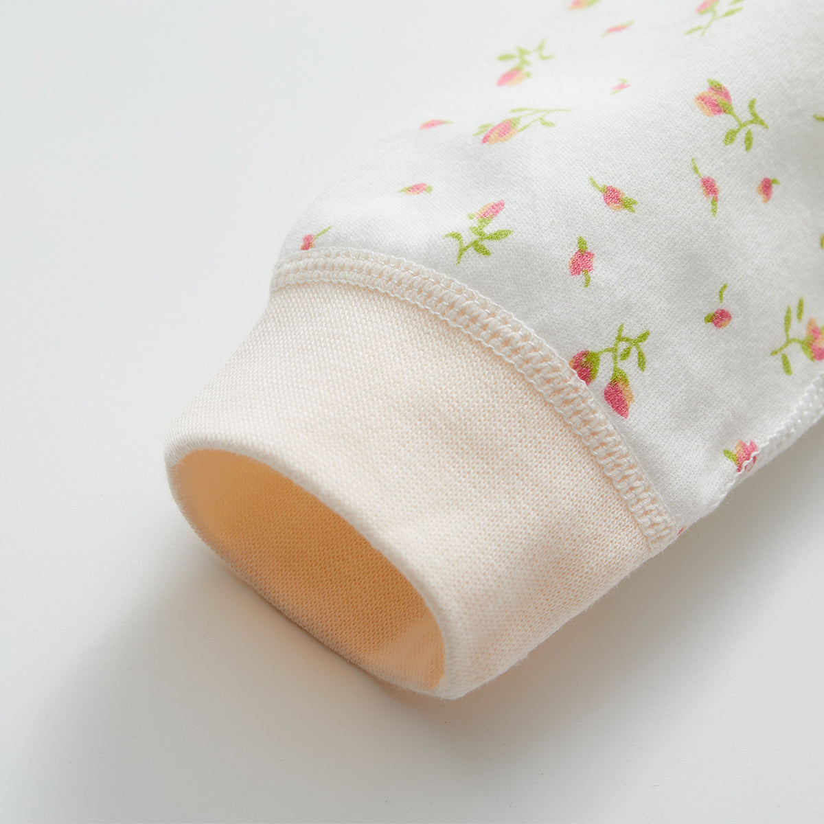 0-18 Months Cotton Faux Two-Piece Romper