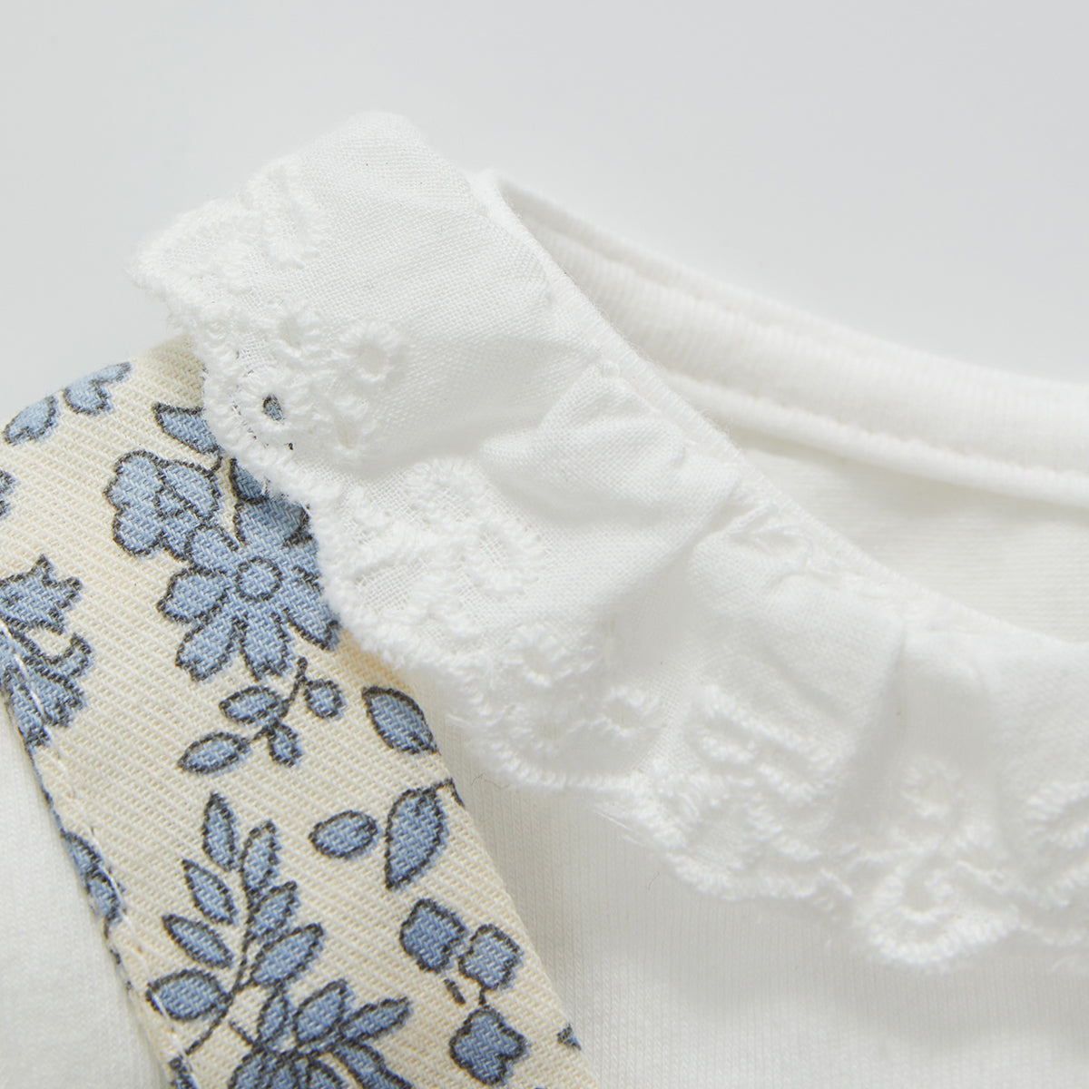 0-18 Months Cotton Lace Polka Dress