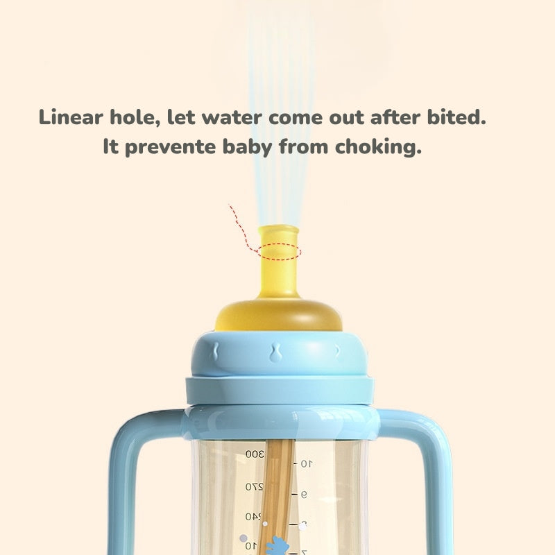 300ml Anti-Choke Straw Drinking Cup