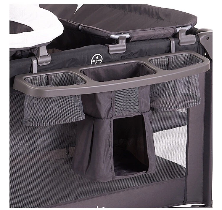 4-in-1 Portable Baby Playard with Bassinet, Changing Table & Travel Crib | Pack and Play