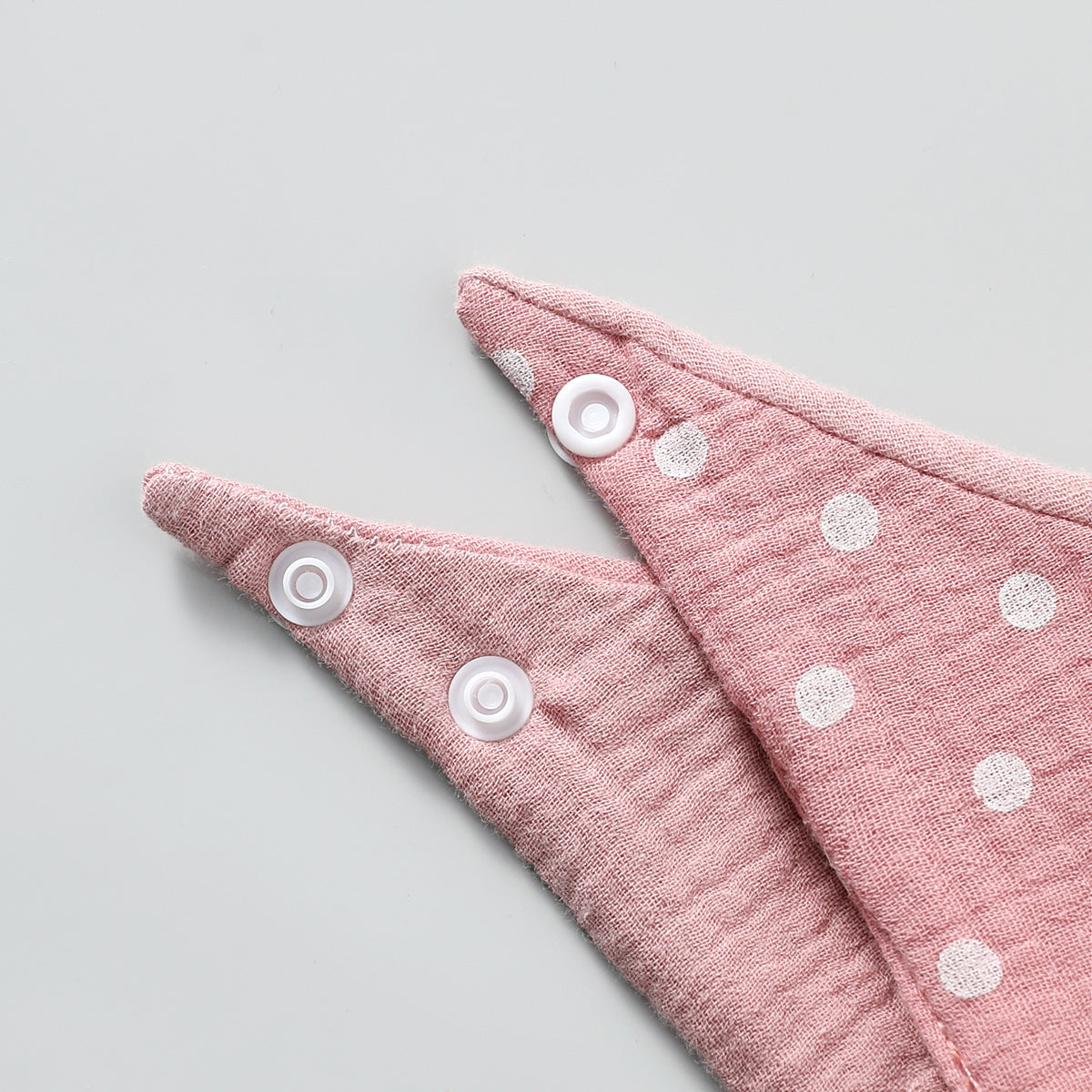 Linen Cotton Baby Bib & Headband Set