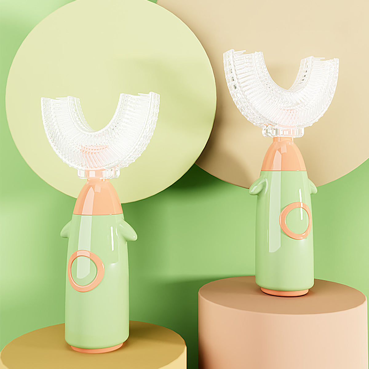 Silicone U-Shaped Toothbrush