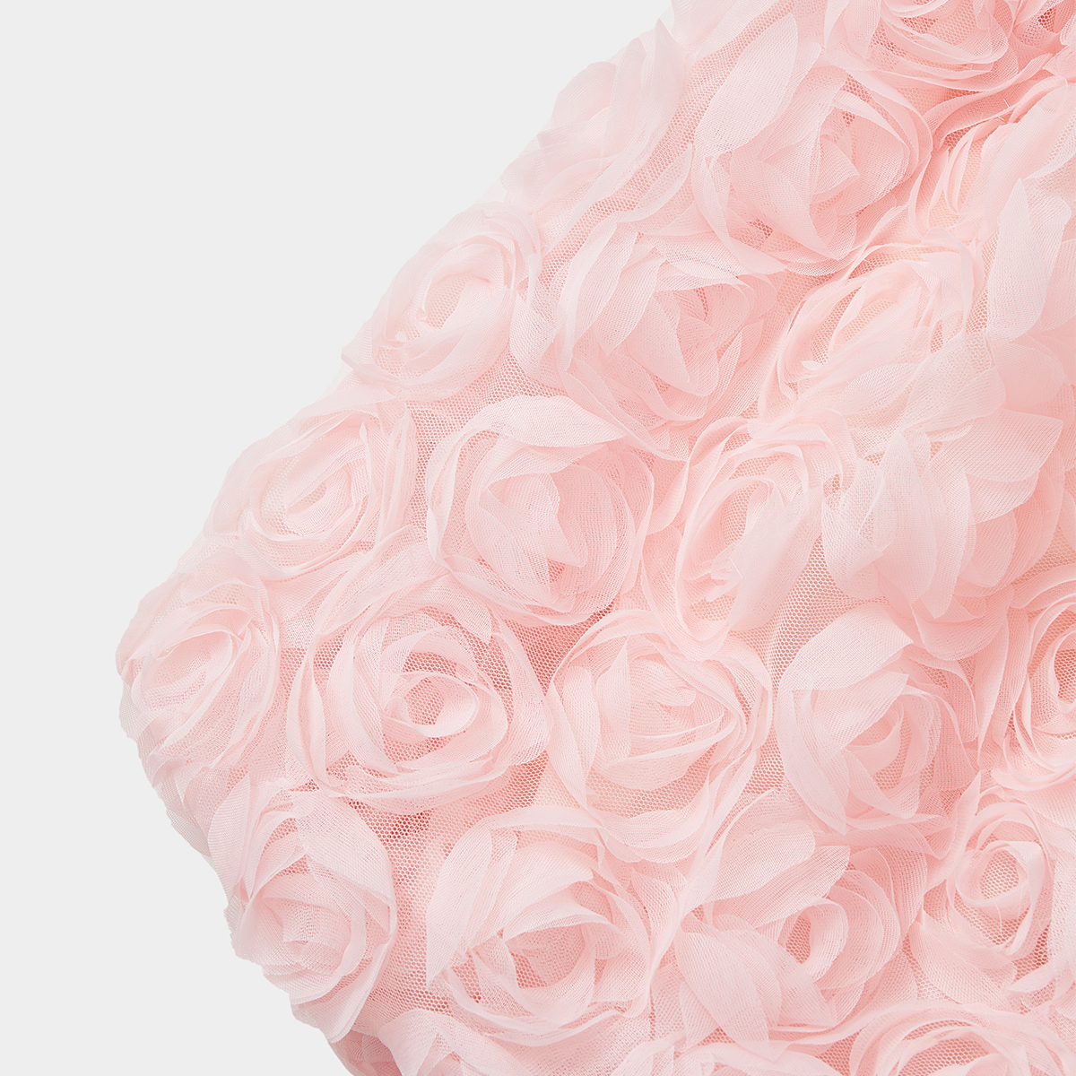 2–7 Years 2-Piece Rose Party Layered Dress