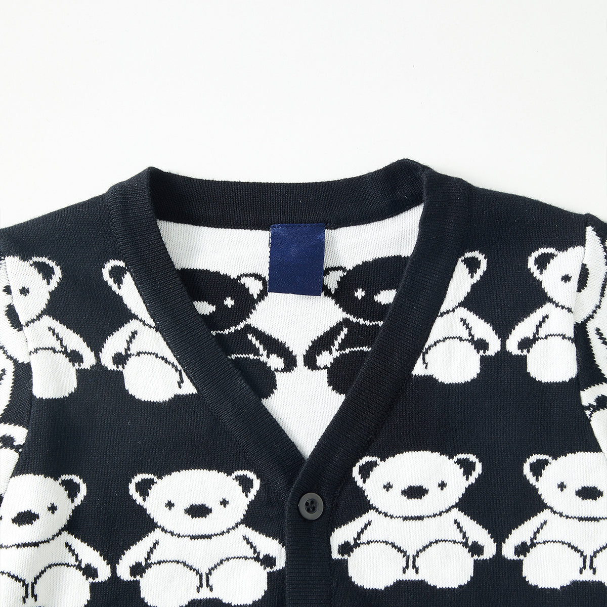 2–7 Years All-Over Print Knit Cardigan