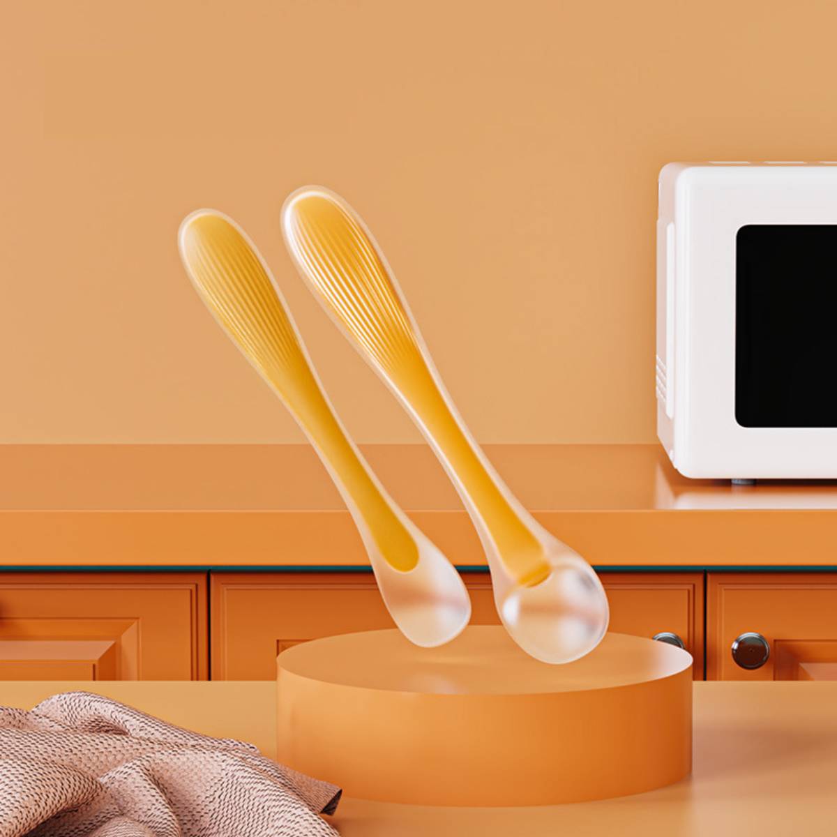 Dual-purpose Silicone Spoon Set