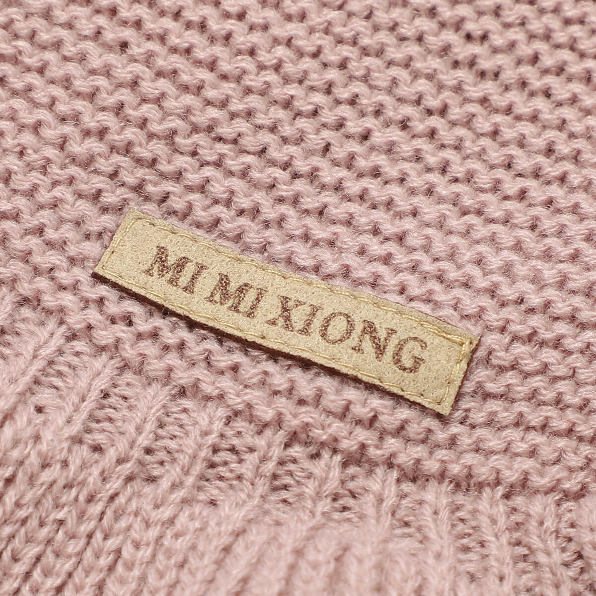 Knitted Solid Color Baby Blanket