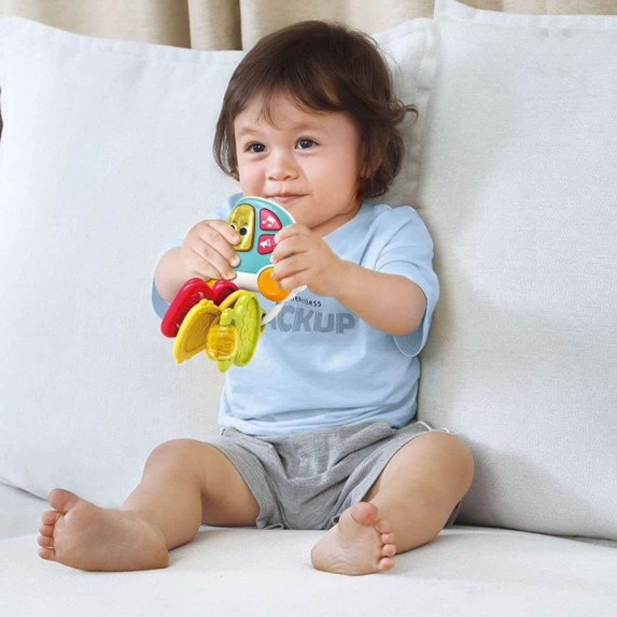 Musical Car Keychain Toy