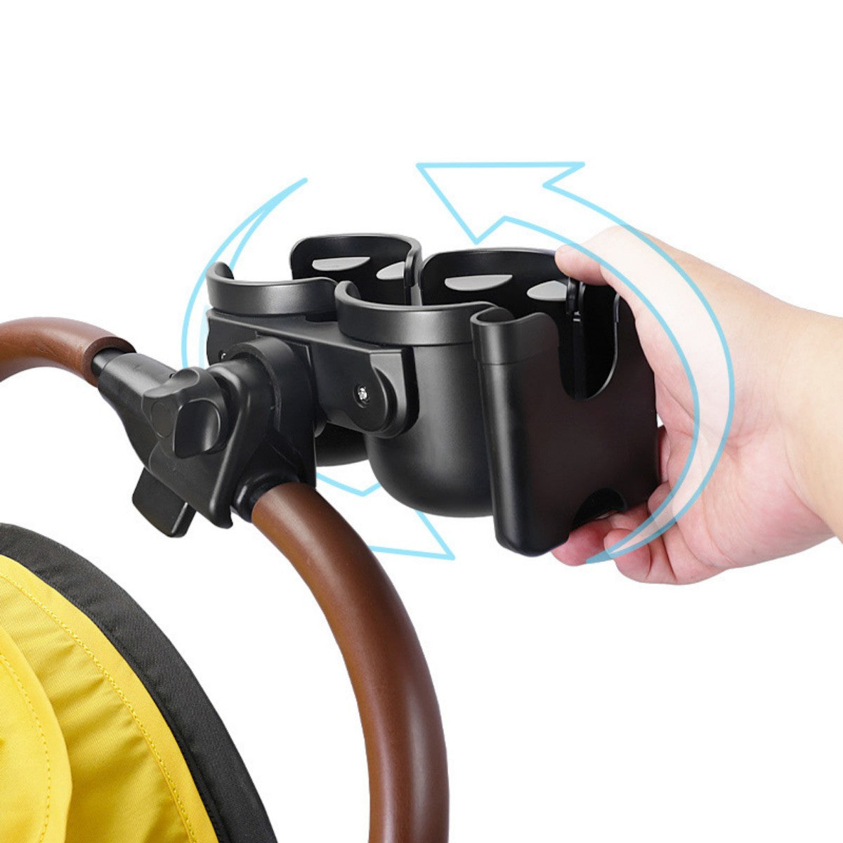 3-in-1 Stroller Cup, Phone & Snack Holder