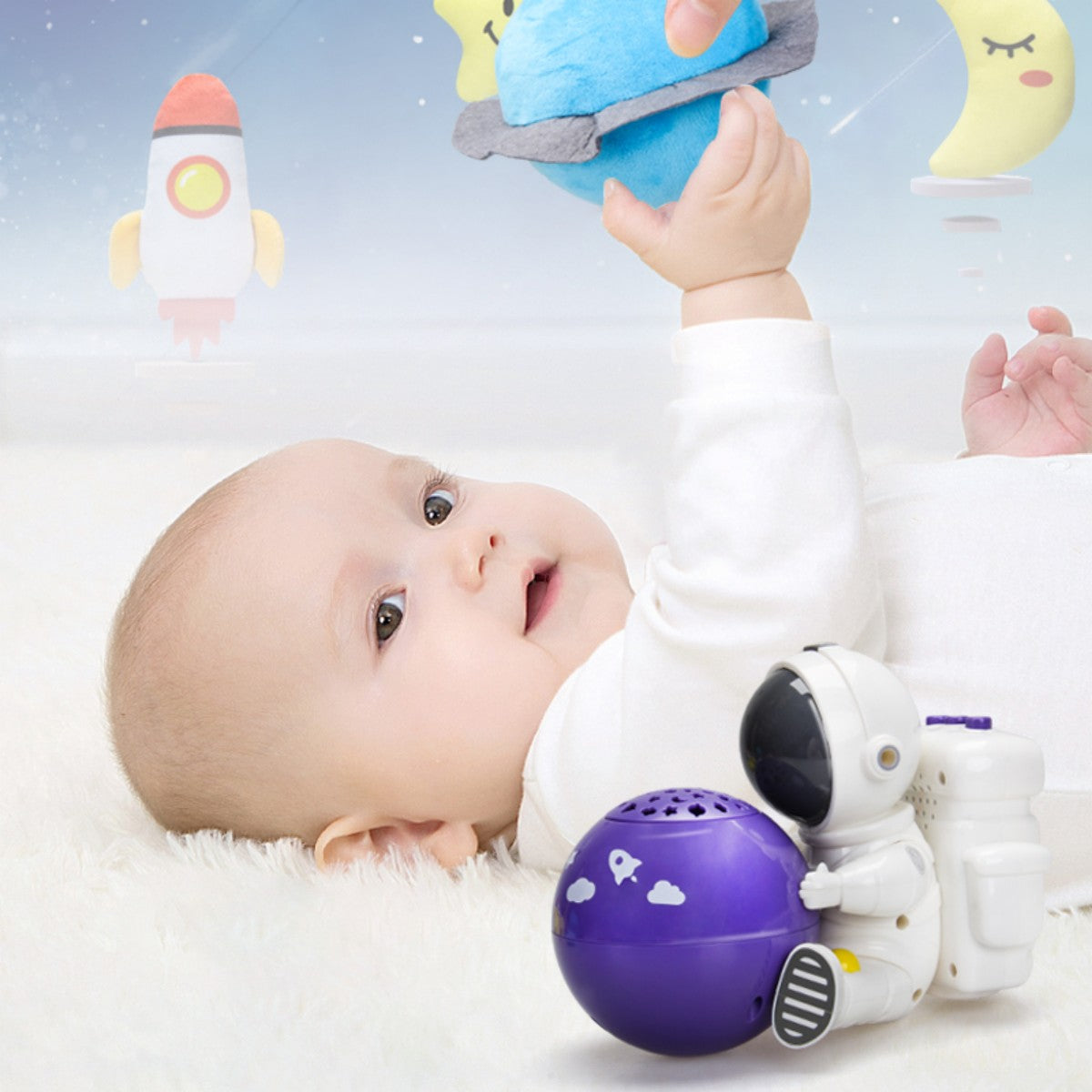Baby Space Traveler Crib Mobile