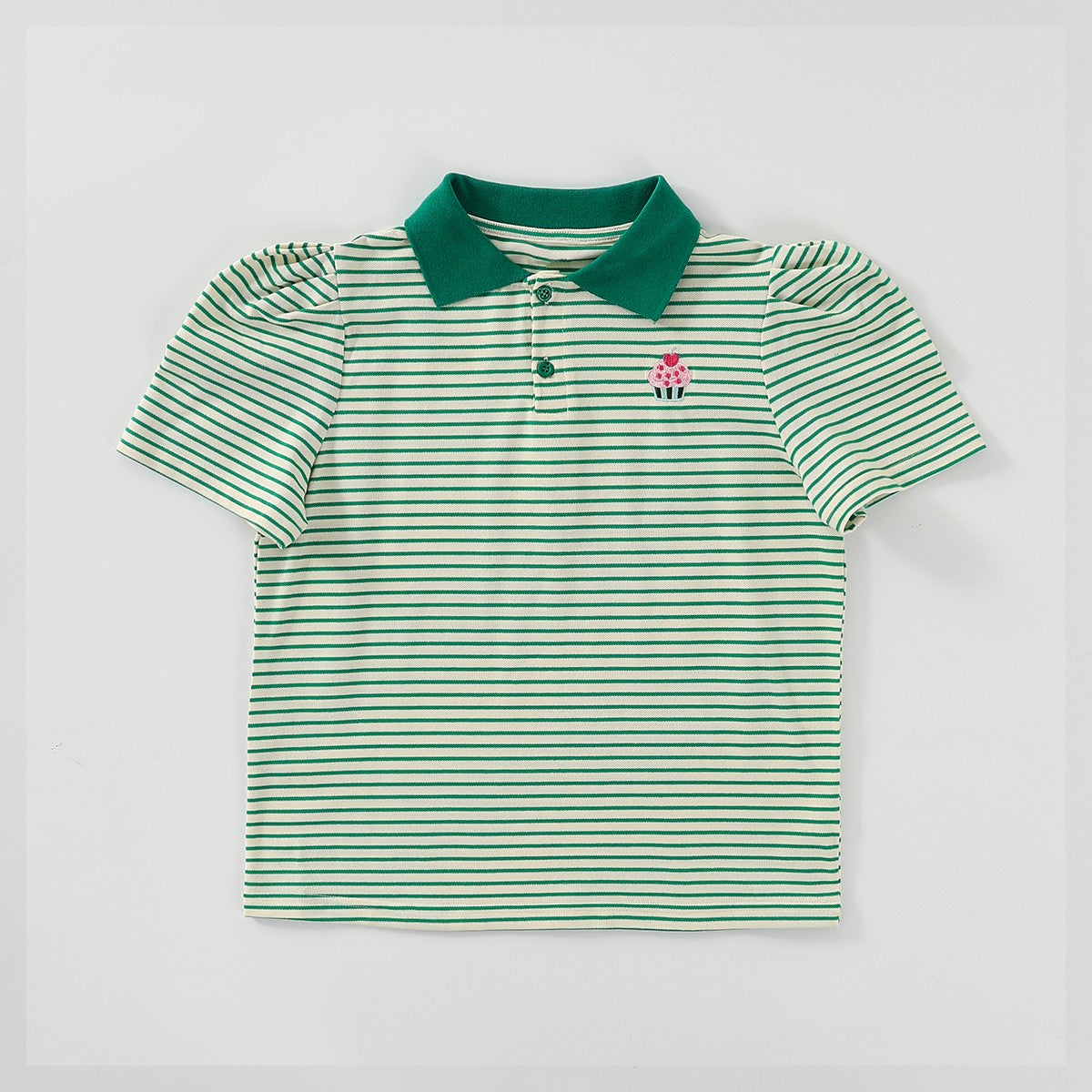 Cake Embroidery Polo Shirt