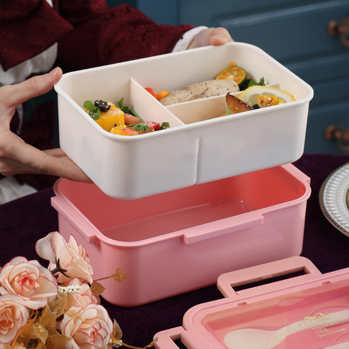 Portable Heatable Lunch Box for Students