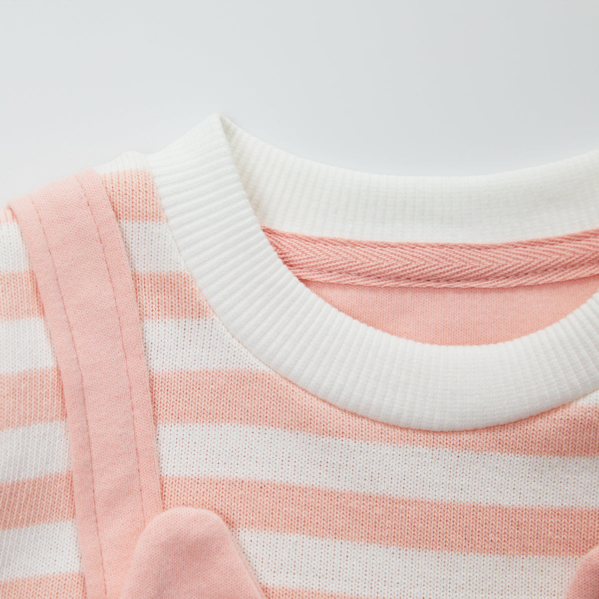 3-18 Months Suspender Faux Two-Piece Romper