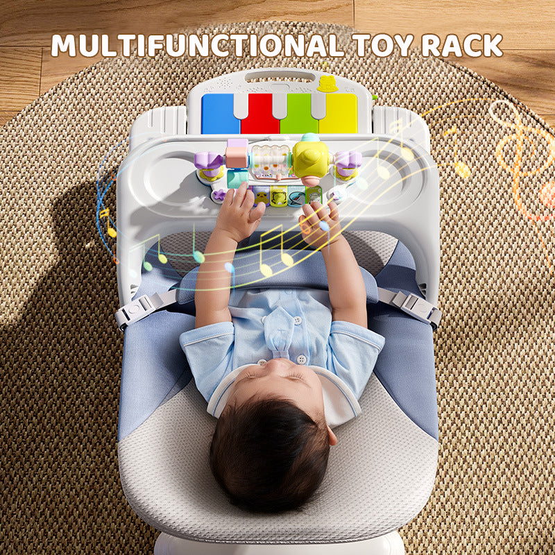 Multifunctional Baby Chair with Rotatable Wheels