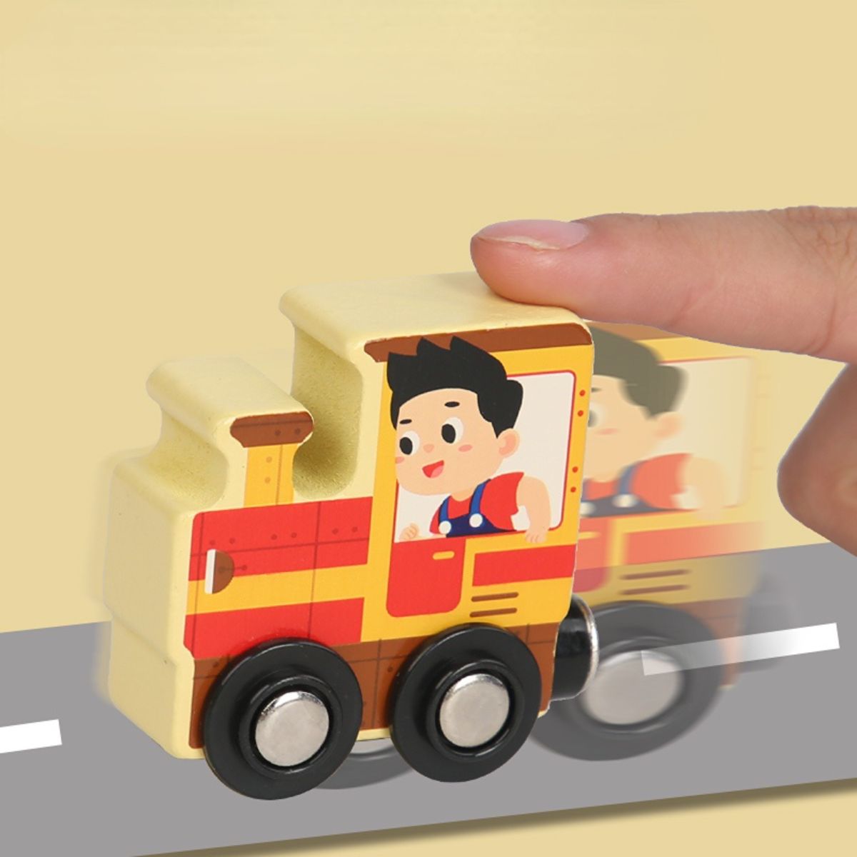 Arabic magnetic train