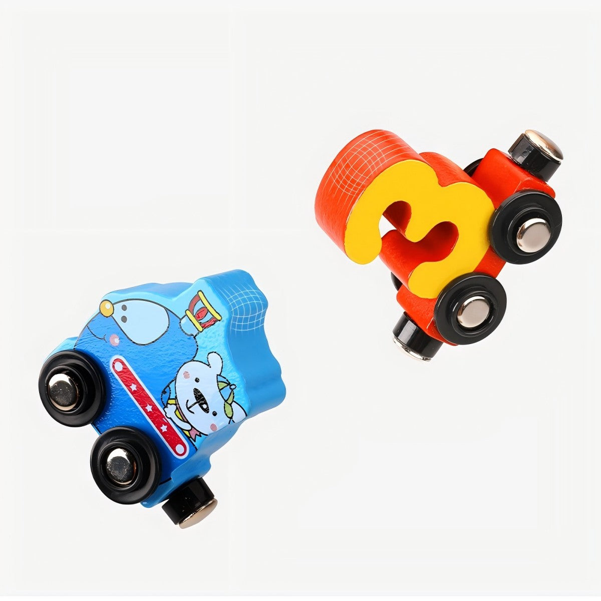 12-section magnetic train