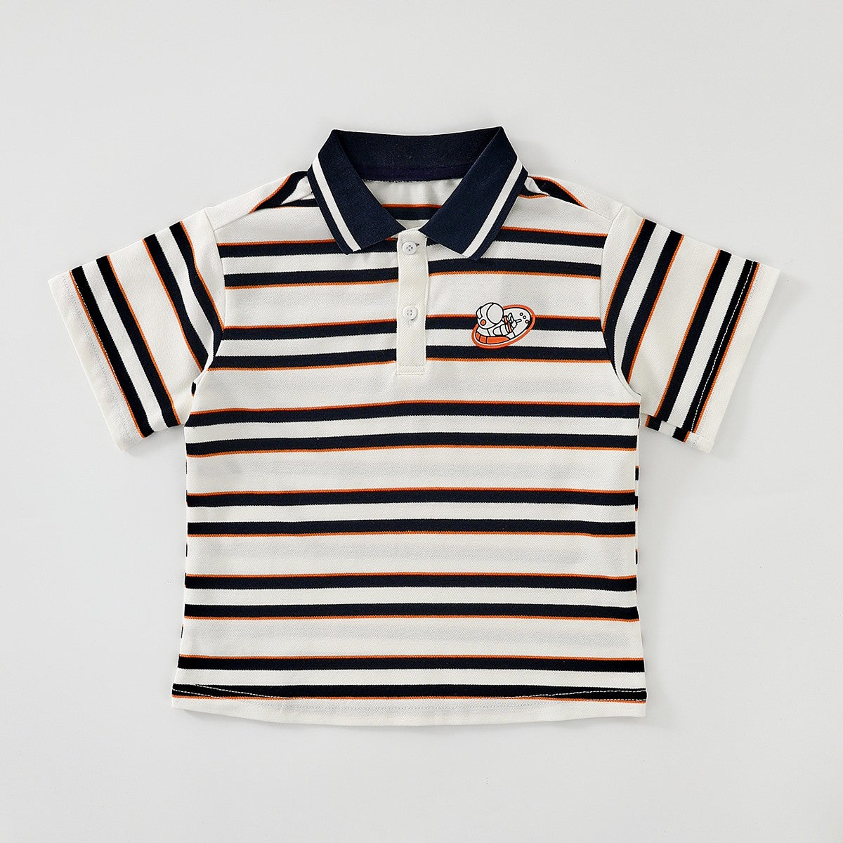 Space Astronaut Short Sleeve Polo Shirt