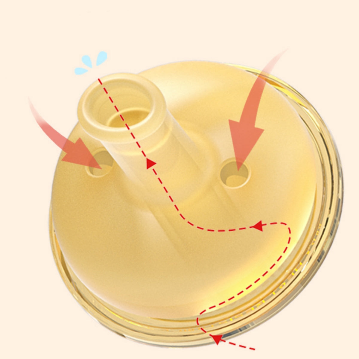 300ml Anti-Choke Straw Drinking Cup