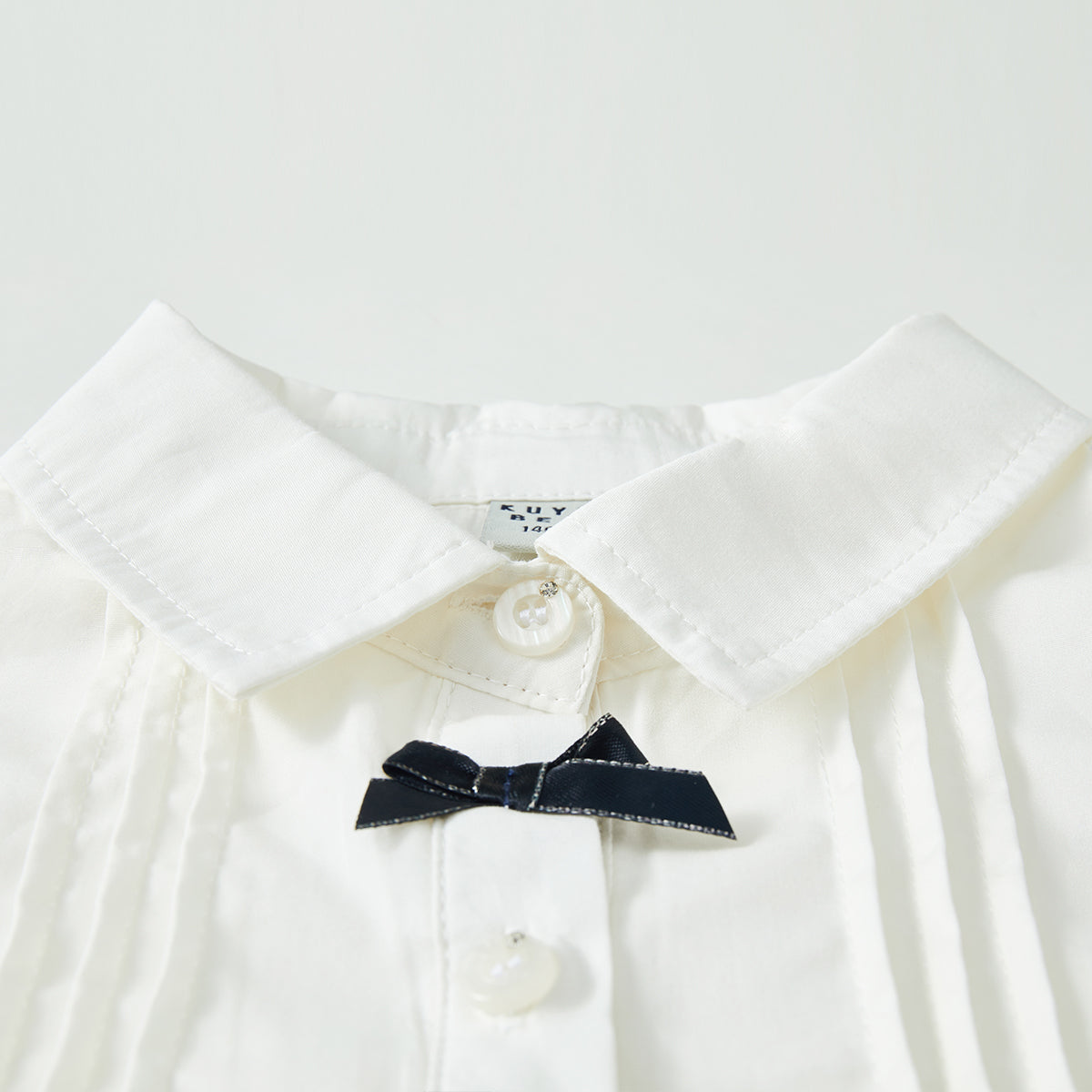 6-12 Years Cotton Preppy Style Shirt