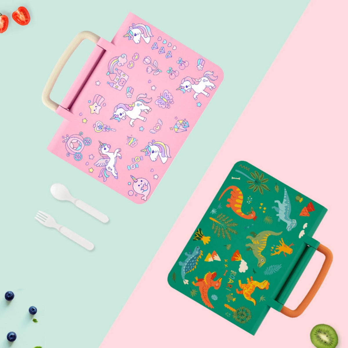 Lunch Simple Square Insulated Bento Box