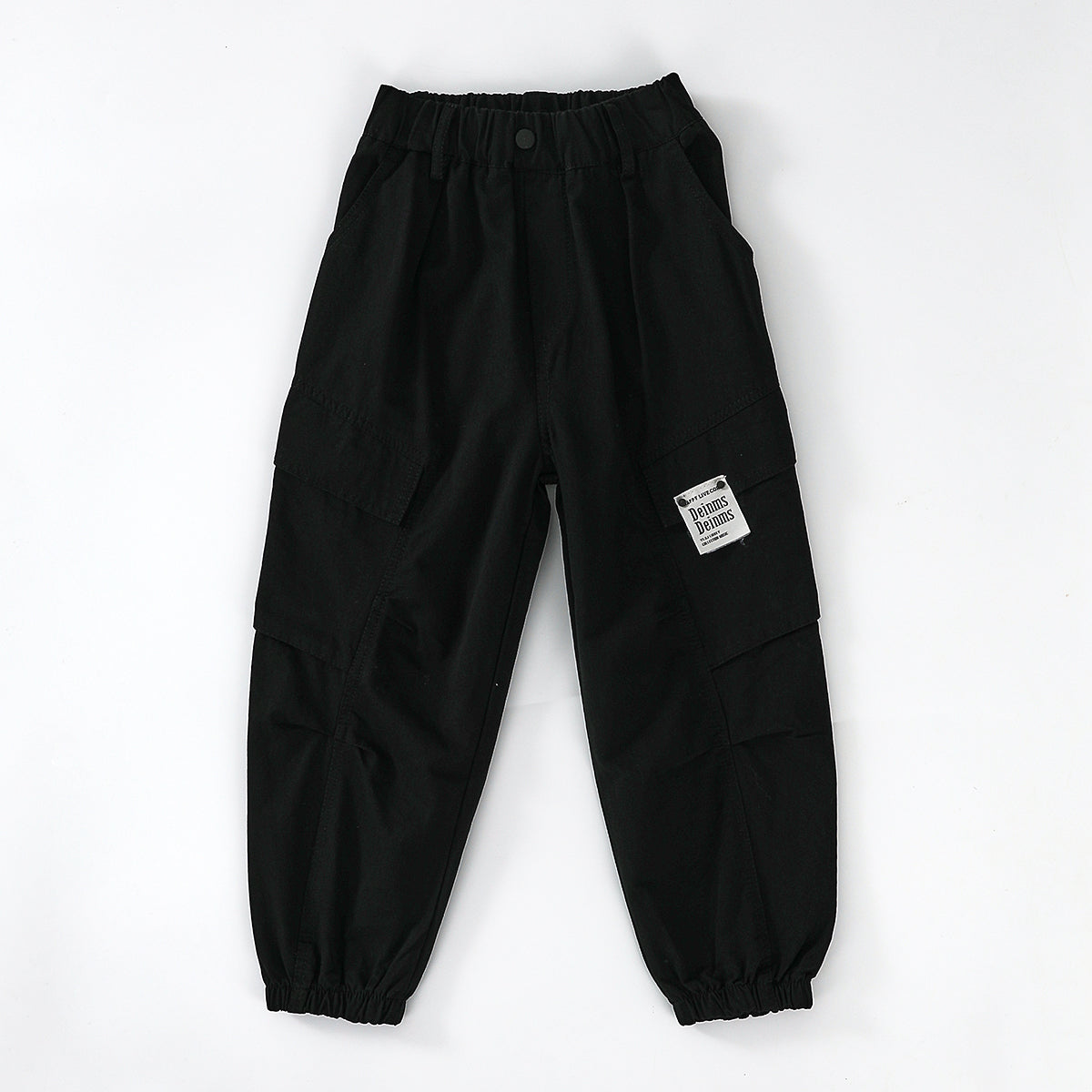 Label Detail Utility Cargo Pants