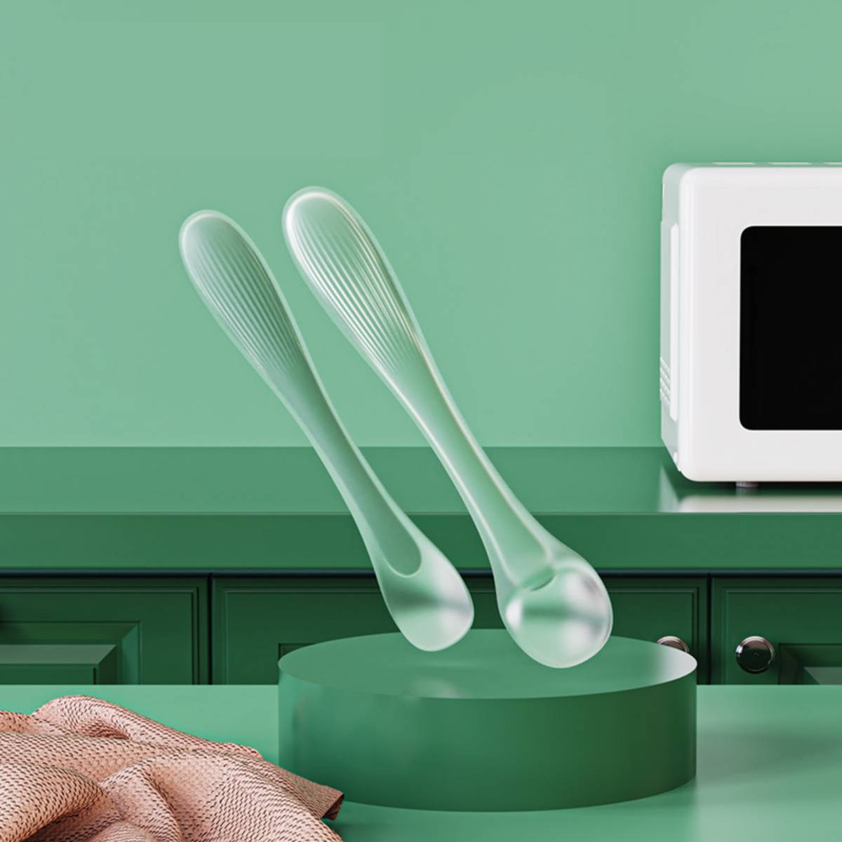 Dual-purpose Silicone Spoon Set