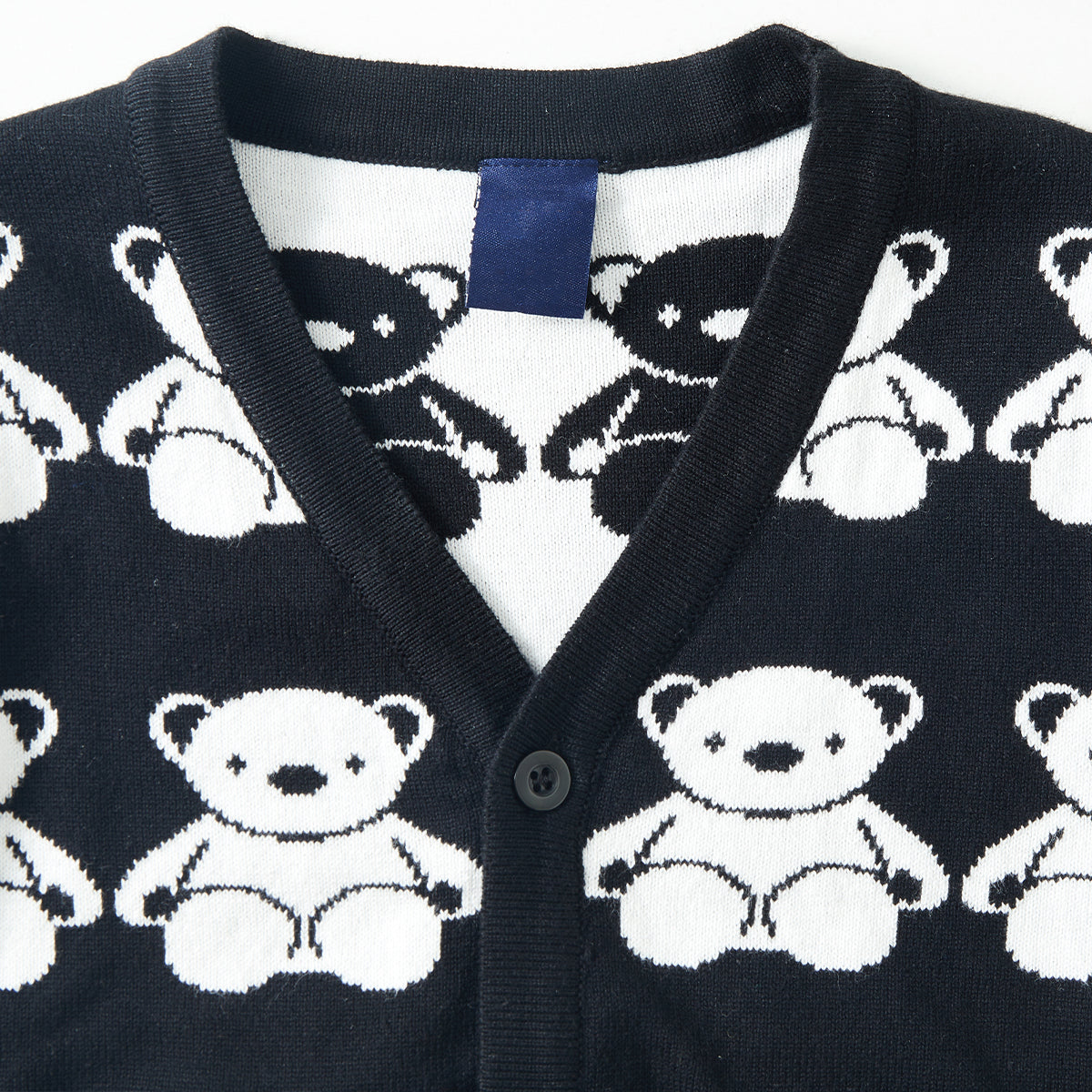 2–7 Years All-Over Print Knit Cardigan