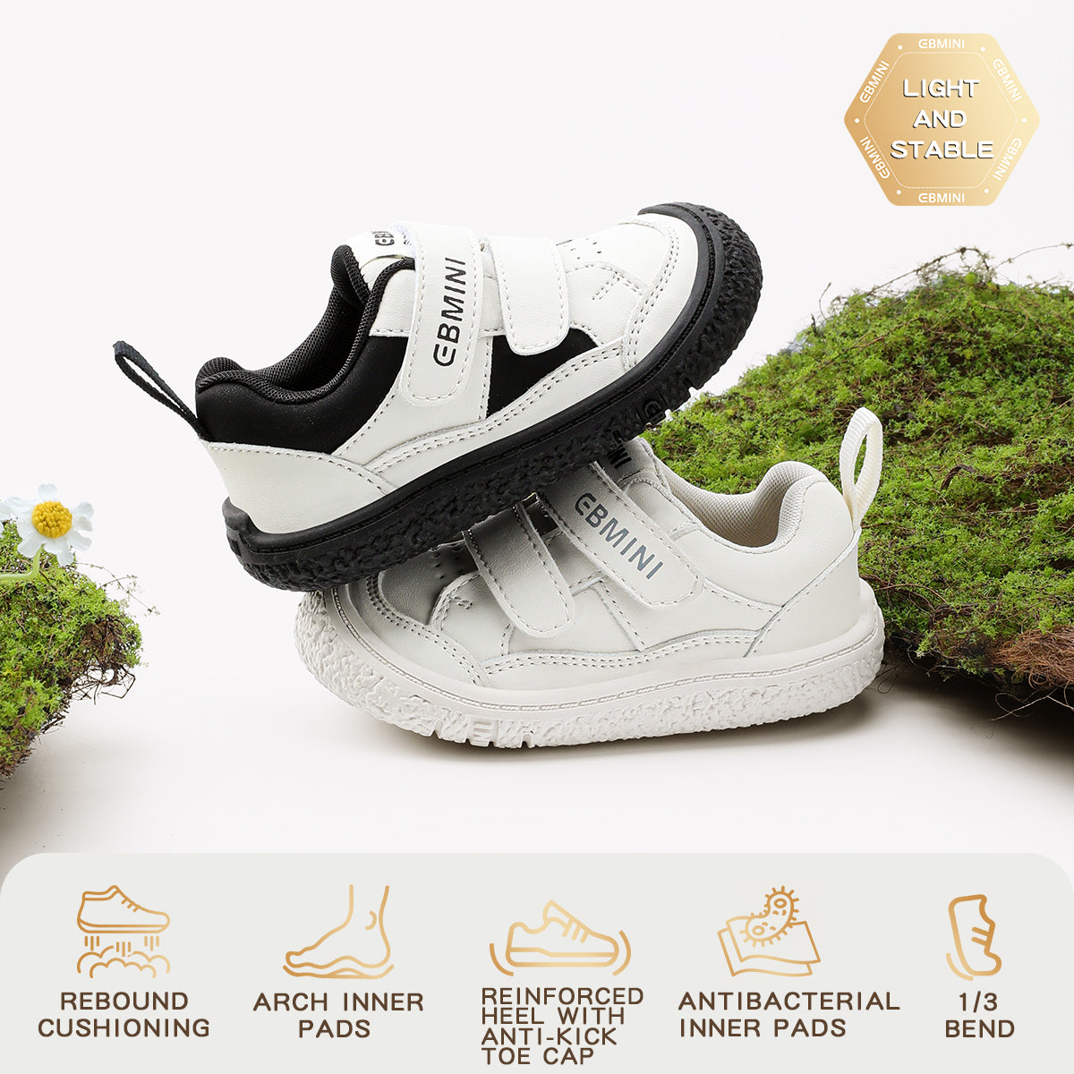 Anti collision Anti slip Velcro Sneakers