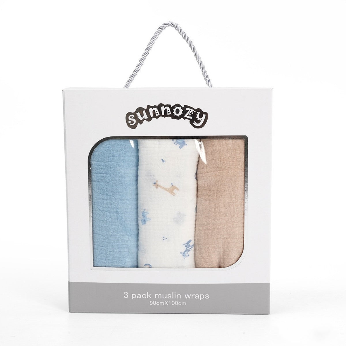 3-Pack Pure Cotton Baby Gauze Towels