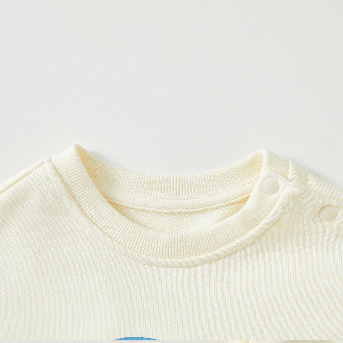 2–7 Years Loose-Fit Contrast Sweatshirt Set