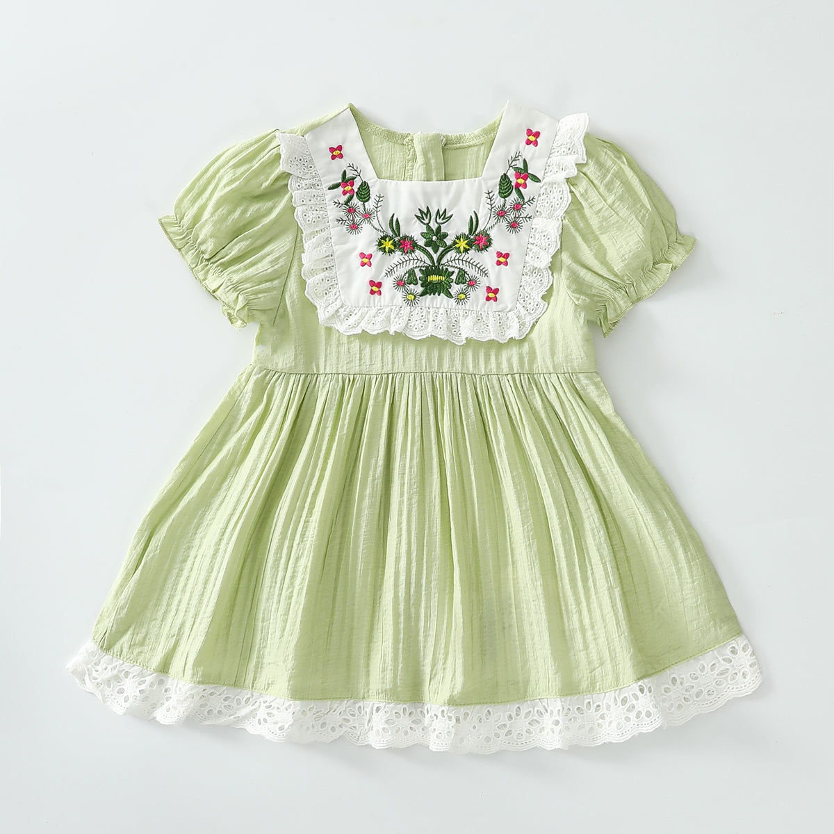 Girls Summer Pastoral Dress