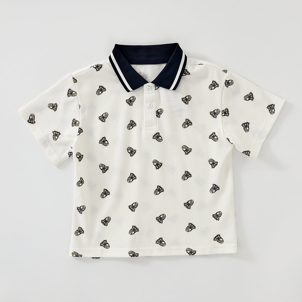 Space Astronaut Short Sleeve Polo Shirt